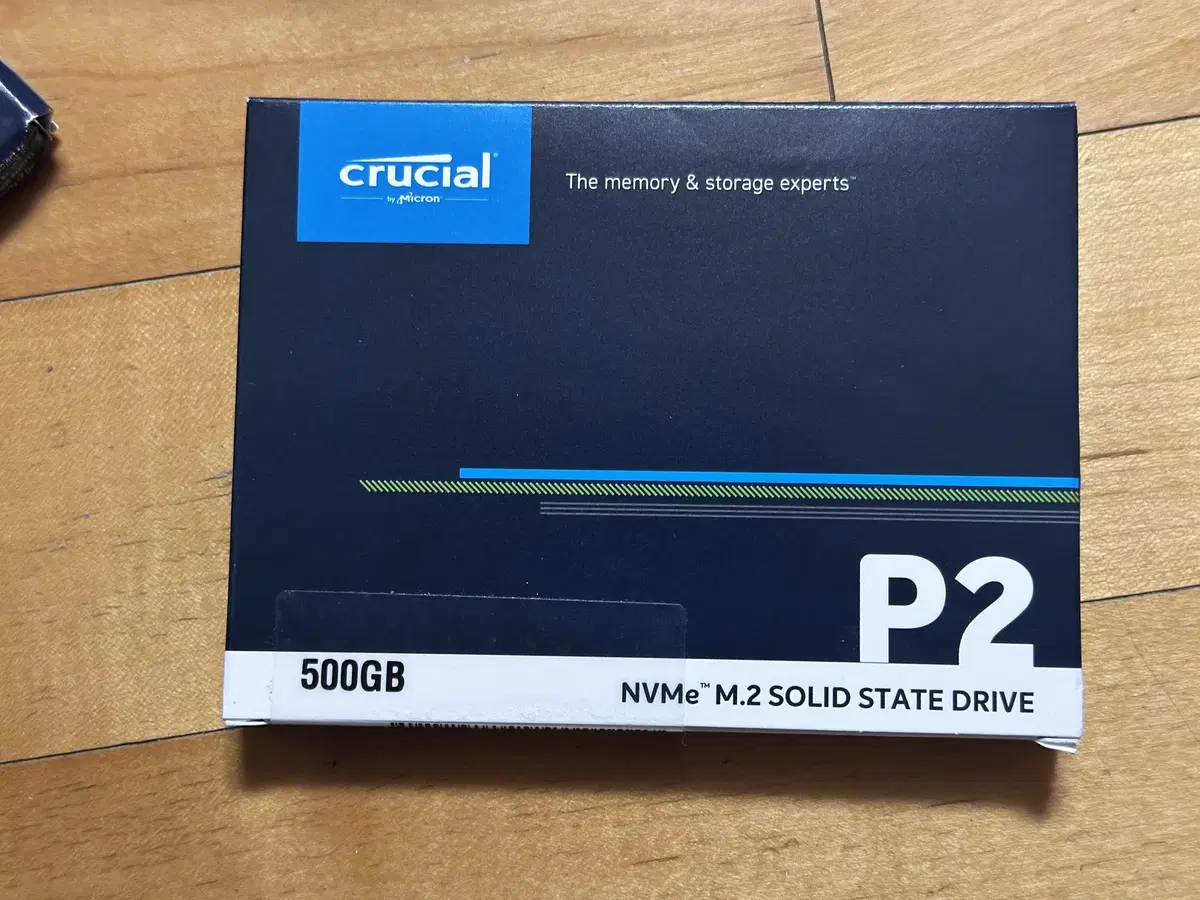 [개봉,새제품] Crucial P2 500GB NVMe M2 SSD